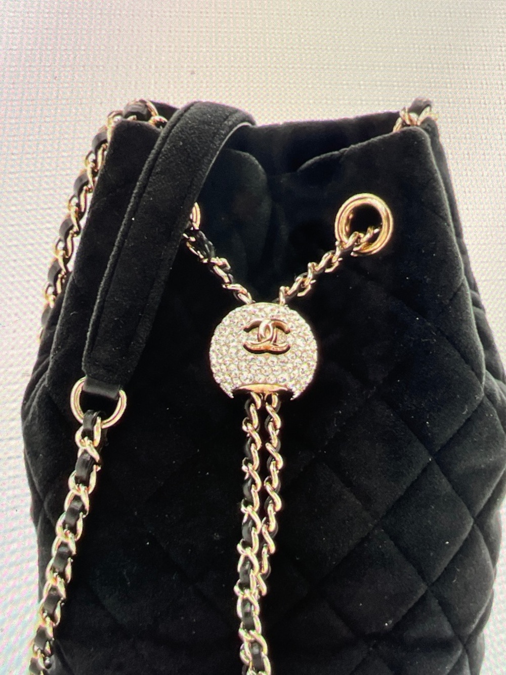 chanel bucket bag